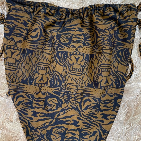 NEW Rare Ed Hardy Tiger String Bikini Size XL - Picture 6 of 7